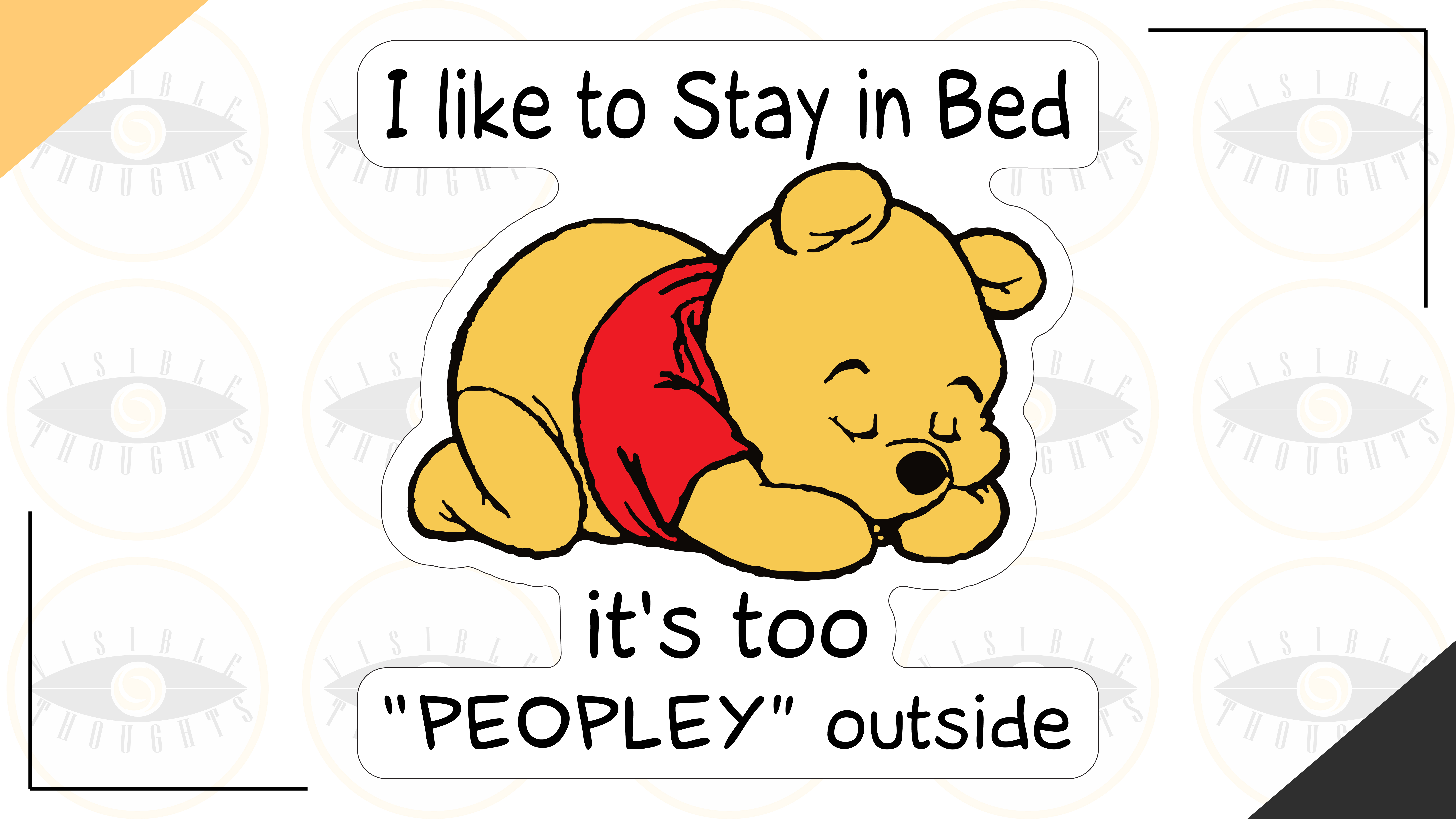 I like to stay in bed...